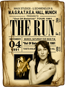 Tourposter Munich 1991